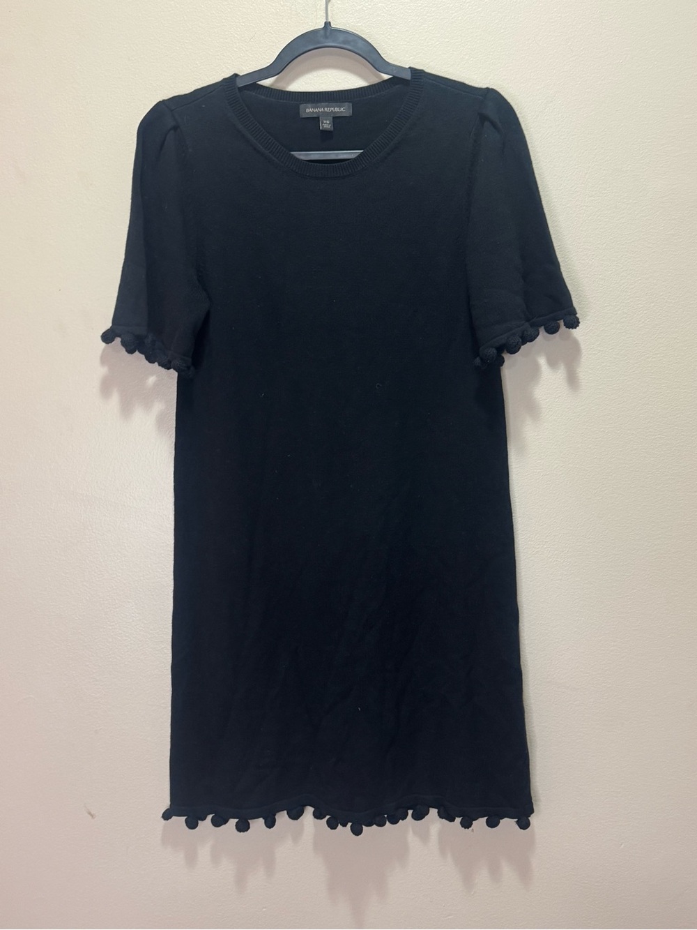Banana Republic Pom Pom Knit Shift Dress